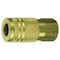 Lubrimatic Amflo Brass 1/4 in. I/M Style Coupler 3/8 in. Female 1 pc C20-23B - alternate 1